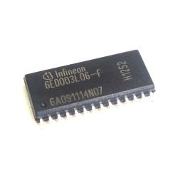 6ED003L06F2XUMA1 PG-DSO-28 SOP28 3-Phase 600V Gate Driver SOI Tech Overcurrent Protection Infineon, 100% Genuine Tape Stock, Ample Inventory, One-stop BOM supply for industrial motor drive, support small & bulk orders