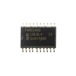 74HC240D SOIC20 Octal Inverting 3-State Buffer Line Driver CMOS 2V~6V, 100% Genuine Tape Stock, Ample Inventory, Professional BOM matching service for industrial & consumer electronics, support small and bulk orders