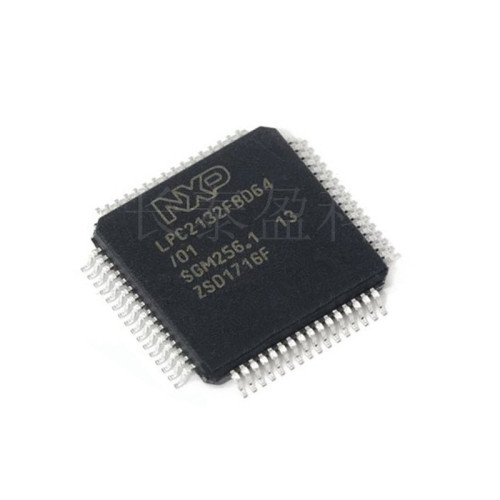 LPC2132FBD64 LQFP64 32-bit ARM7TDMI-S MCU 60MHz 64KB Flash Dual CAN ADC PWM, 100% Genuine Tray Stock, Ample Inventory, One-stop supply of MCU, sensors and discrete components