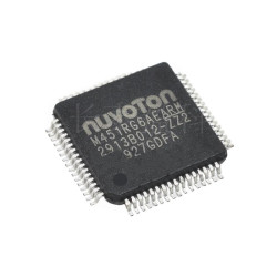 M451RG6AE LQFP64 32-bit Cortex-M4F MCU 72MHz 256KB Flash 32KB SRAM FPU DSP 12CH 12-bit ADC Nuvoton, 100% Genuine Tray Stock, Ample Inventory, One-stop supply of MCU, sensors and discrete components
