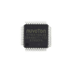 N76E616AL48 LQFP48 1T 8051 MCU Built-In LCD Driver 18KB Flash 8CH 10-bit ADC Dual UART Nuvoton, 100% Genuine Tape Stock, Ample Inventory, Integrate various ICs and discrete components, connectors according to project BOM requirements
