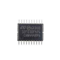 STM32F030F4P6TR TSSOP-20 48MHz Cortex-M0 Low-cost Mini MCU IC, Unopened Genuine Factory Tape&Reel Stock, Zero-use Sealed Parts, Adequate Spot Stock, Consolidate All SMD Parts Per Customer BOM