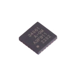 SI34061-A-GMR 24-VQFN 5×5 EP IEEE802.3at 30W PoE+ PD Controller Integrated DC-DC Skyworks, 100% Genuine Tape Stock, Ample Inventory, Component supply for PoE network terminal power design, support prototype validation & long-term bulk orders