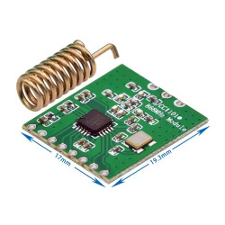 CC1101 Industrial Wireless RF Communication Module, SPI Transceiver Module, 868MHz Small Size SMD Type