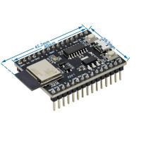 ESP32-C3 Core Development Board with ESP32-C3-MINI-1 Module, Wi-Fi & BLE 5.0
