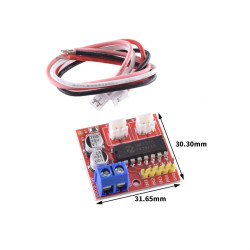MX1919 Dual H-Bridge Motor Driver Module, 2.5A Dual Channel PWM Speed Controller with Forward & Reverse Function MX1919 Dual H-Bridge Motor Driver Module, 2.5A Dual Channel PWM Speed Controller with Forward & Reverse Function