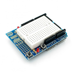 ProtoShield Prototype Expansion Board with Mini Breadboard, Plug-in Design for UNO-R3