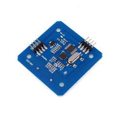 RC522 RFID Card Reader Writer Module, 13.56MHz IC Card RF Module with Serial Port, Development Board