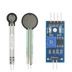 FSR402 RFP602 Resistive Film Pressure Sensor, Long Tail Pressure Switch with Voltage Conversion Module