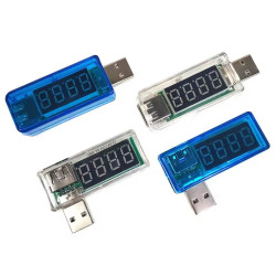 USB Voltage and Current Tester, USB Charging Detector for Power Bank Testing