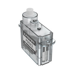 4.3g Lightweight Plastic Gear Micro Servo Motor, Mini Precision Switch Control Servo Accessories for RC Drone, Aircraft Model, Smart Wearable Devices and Electronic Toy DIY Projects