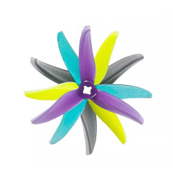 GEMFAN 3520 3.5 Inch FPV Propellers, High Speed CW CCW Tri-Blade Drone Blades for Mini Racing & Freestyle Tiny Quadcopters