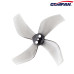 Gemfan D51 2020 4-Blade 2 Inch FPV Propellers, 4PCS CW CCW Blades Customized for OddityRC Inverted Cinewhoop Tiny Drones