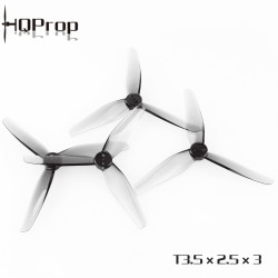 HQProp T3.5X2.5X3 Tri-Blade 3.5 Inch FPV Propellers, Freestyle CW CCW Drone Blades Compatible with iFlight iH3 Tiny Cinewhoop