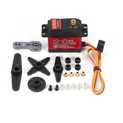 DS3218MG Waterproof Digital Servo, 20KG High Torque Metal Gear Digital Servo for RC Crawler Cars, Robots & RC Hobby Models