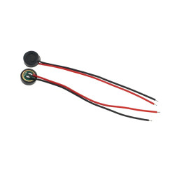 4015 High Sensitivity Wire Lead Microphone Capsule, Voice Control Terminal Cable Wired Mic Capsule