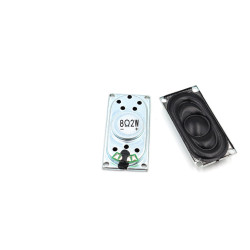 2040 Rectangular Iron Shell Inner Magnetic Speaker 20×40mm, 8 Ohm 2W Micro Loudspeaker for Laptops, Smart Doorbells & Voice Intercom Devices