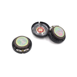 21mm Plastic External Magnetic Mini Speaker with Diaphragm, 8 Ohm 0.25W Transparent Membrane Loudspeaker for Plush Toys & Language Repeaters