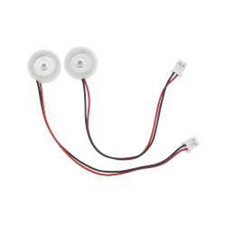 13.8mm Glazed Full Ceramic Ultrasonic Atomizing Disc, Corrosion Resistant Piezo Transducer for Medical Nebulizers & Facial Hydrating Devices
